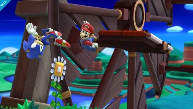 Nueva imagen de la fase Windy Hill en ‘Super Smash Bros. Wii U’