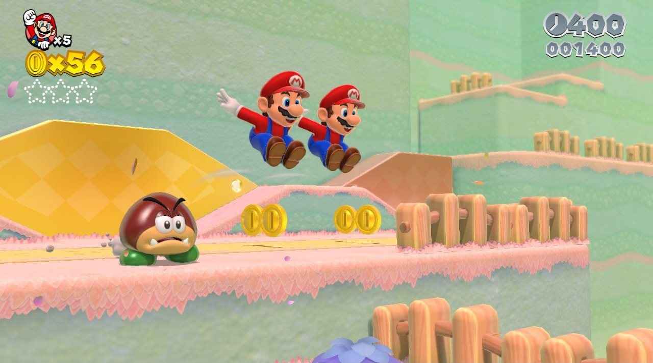 super mario bros world 1-1 3d print super mario bros world 1-1 3d print
