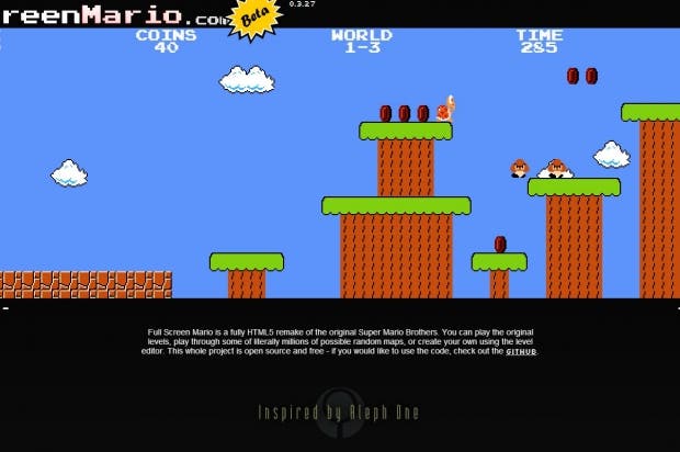 Nintendo logra detener el proyecto Full Screen Mario
