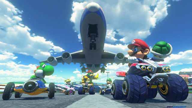 Nintendo muestra el ‘Aeropuerto Soleado’, nuevo circuito de ‘Mario Kart 8’