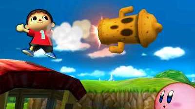 Nuevos poderes del Aldeano en ‘Super Smash Bros. 3DS’
