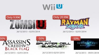 Ofertas navideñas y regalos para Wii U y 3DS