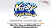 ‘Kirby: Triple Deluxe’ disponible el 16 de mayo en Europa