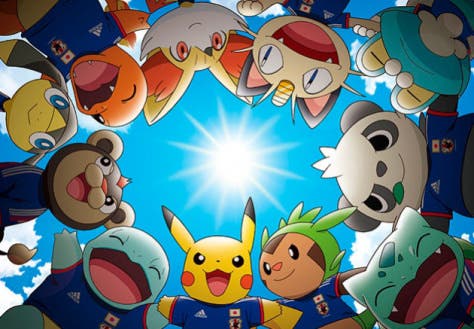 Adidas y The Pokémon Company apoyan al equipo japonés de fútbol