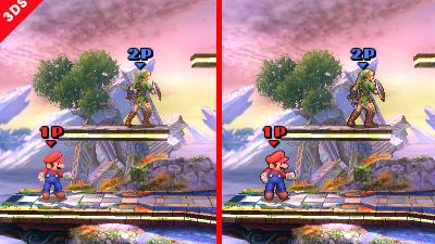 ‘Super Smash Bros. 3DS’ comparación entre los contornos de personajes
