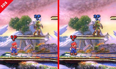 ‘Super Smash Bros. 3DS’ comparación entre los contornos de personajes