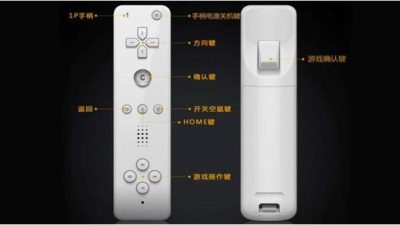 Una nueva consola china incluye un plagio del mando de Wii