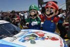 Fotografías del evento de ‘Mario Kart 8’ en la NASCAR
