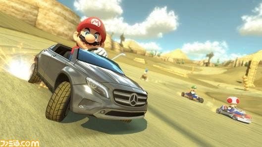 El DLC de Mercedes Benz de ‘Mario Kart 8’ confirmado para América y Europa