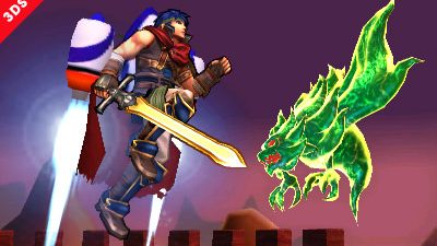 La imagen del día de ‘Super Smash Bros.’ analiza la mochila propulsora