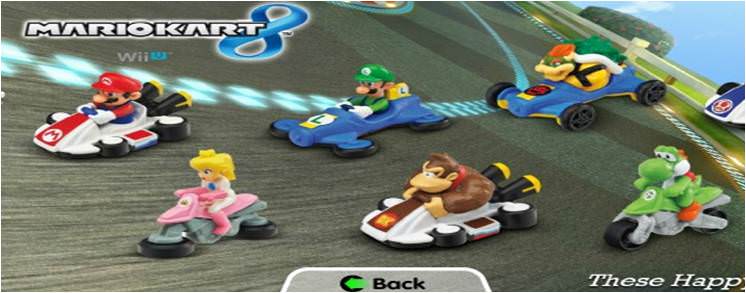 Juguetes de ‘Mario Kart 8’ ya disponibles en los Happy Meals de McDonald’s EE.UU.