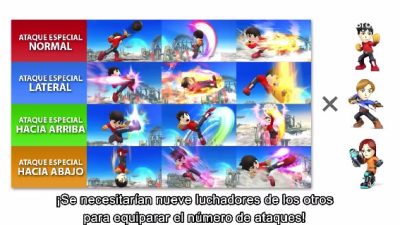 Confirmados los`luchadores Mii´en Super Smah Bros., la versión de 3DS llegará en octubre y en invierno a WiiU