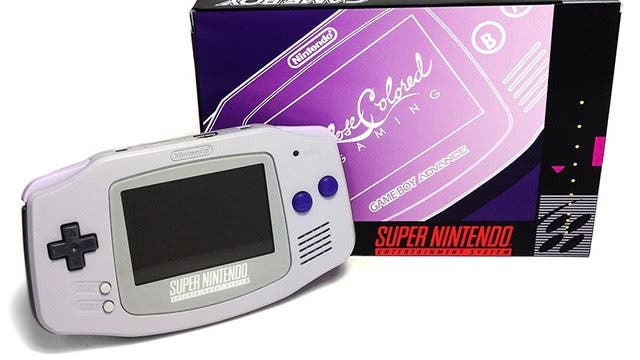 Nueva Game Boy Advance con diseño de Super Nintendo disponible este mismo mes