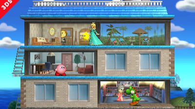 Desvelado el escenario de ‘Tomodachi Life’ para ‘Super Smash Bros. 3DS’, nuevas capturas del juego