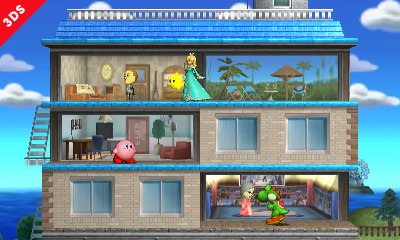 Desvelado el escenario de ‘Tomodachi Life’ para ‘Super Smash Bros. 3DS’, nuevas capturas del juego