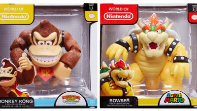 Jakks Pacific ofrecerá nuevas figuras articuladas de Mario, Yoshi, Link, Bowser y Donkey Kong