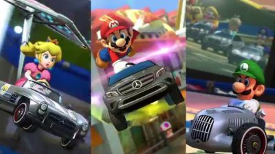 Nuevos comerciales de Mercedes-Benz y ‘Mario Kart 8’