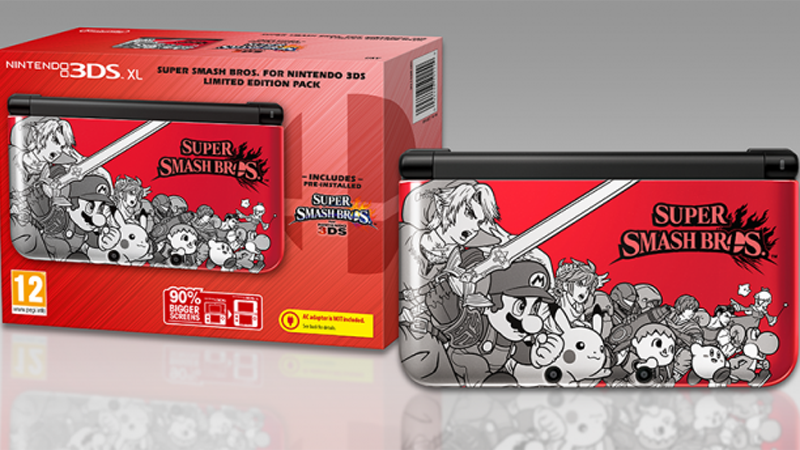 [Rumor] Norteamérica también recibirá la Nintendo 3DS XL de ‘Super Smash Bros.’ y dos packs de Wii U