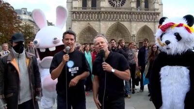 Ubisoft reta a Miyamoto al ‘Ice Bucket Challenge’