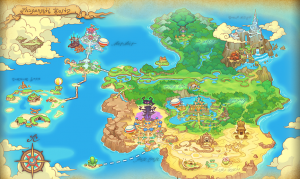 Mapa de Fantasy Life