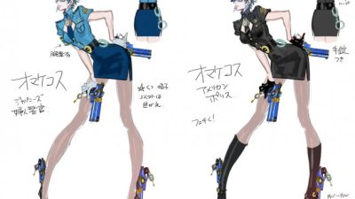 Diseños resaltados de los personajes de ‘Bayonetta 2’