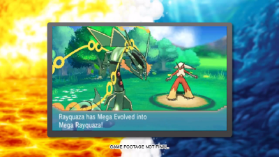 [Act.] Revelada una nueva megaevolución, Mega Rayquaza