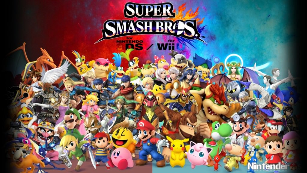 smash bros wii u 3ds