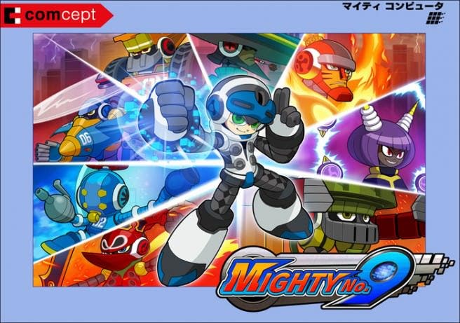 Boxart de ‘Mighty No. 9’ para Wii U y 3DS