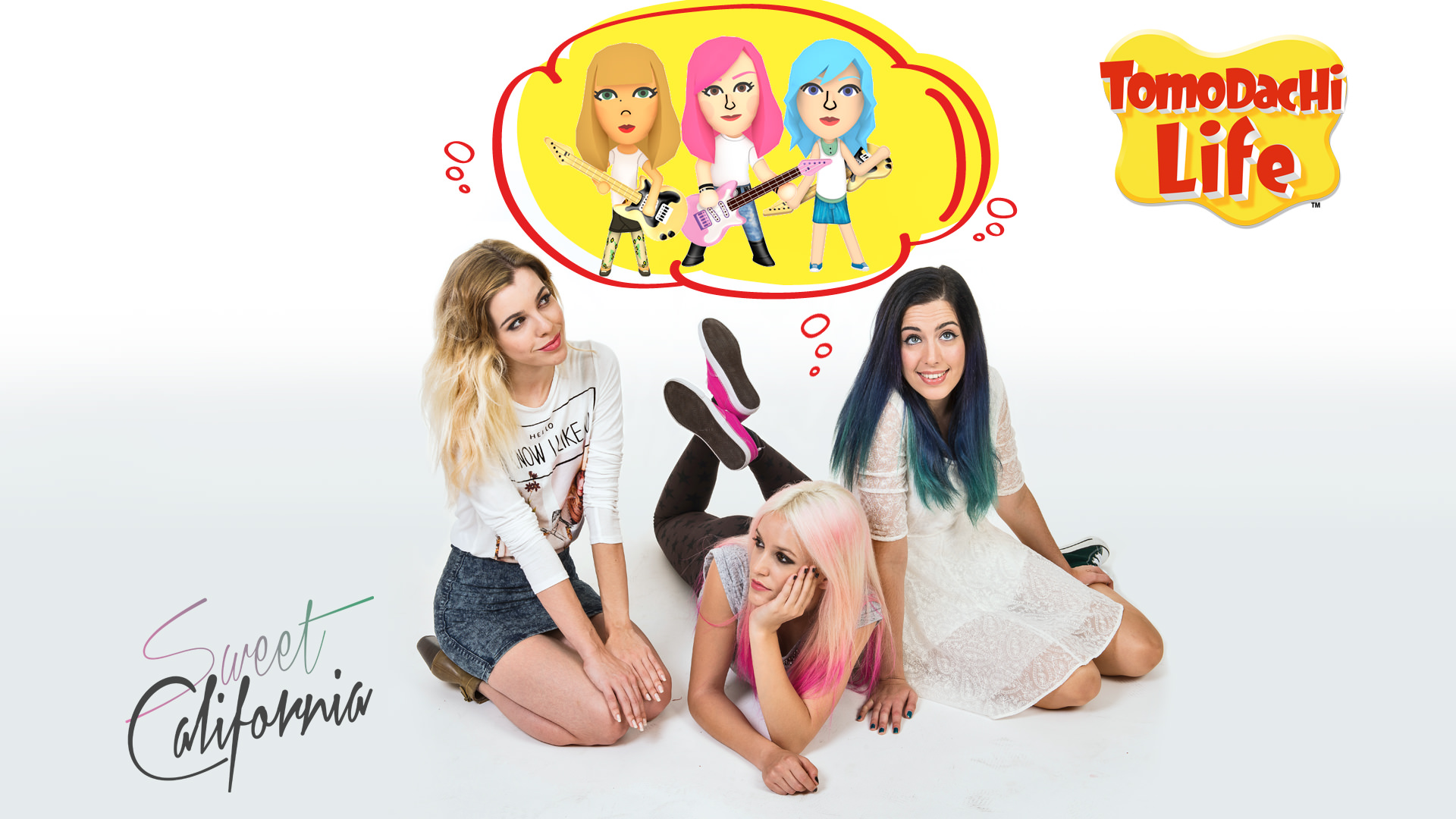 Las chicas de Sweet California promocionan ‘Tomodachi Life’ en España