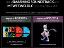 La banda sonora y el DLC de Mewtwo de ‘Super Smash Bros. for Wii U’ ya disponibles en el Club Nintendo