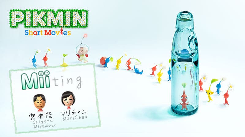 Miyamoto nos habla sobre su experiencia con los cortos de ‘Pikmin’ y confirma un tema para 3DS