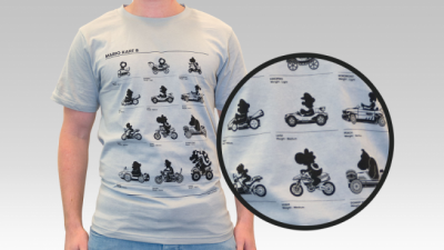 El  Club Nintendo añade una fantástica camiseta de ‘Mario Kart 8’