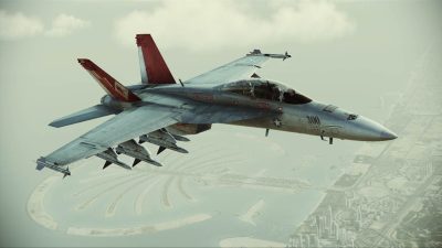 Así funciona el amiibo de Peach en ‘Ace Combat Assault Horizon Legacy+’