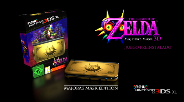 Gana una edición especial New Nintendo 3DS XL Majora’s Mask