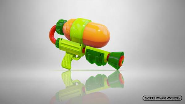 Conocemos la Splashooter, el arma estándar para los calamares de ‘Splatoon’