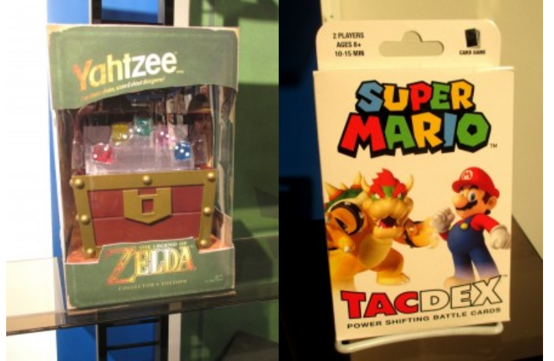 USAopoly traerá este año ‘Yahtzee: The Legend of Zelda’ y ‘TACDEX: Super Mario’