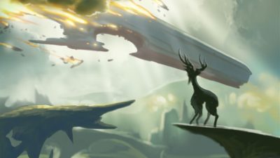 Así luce la ambientación en ‘Xenoblade Chronicles X’