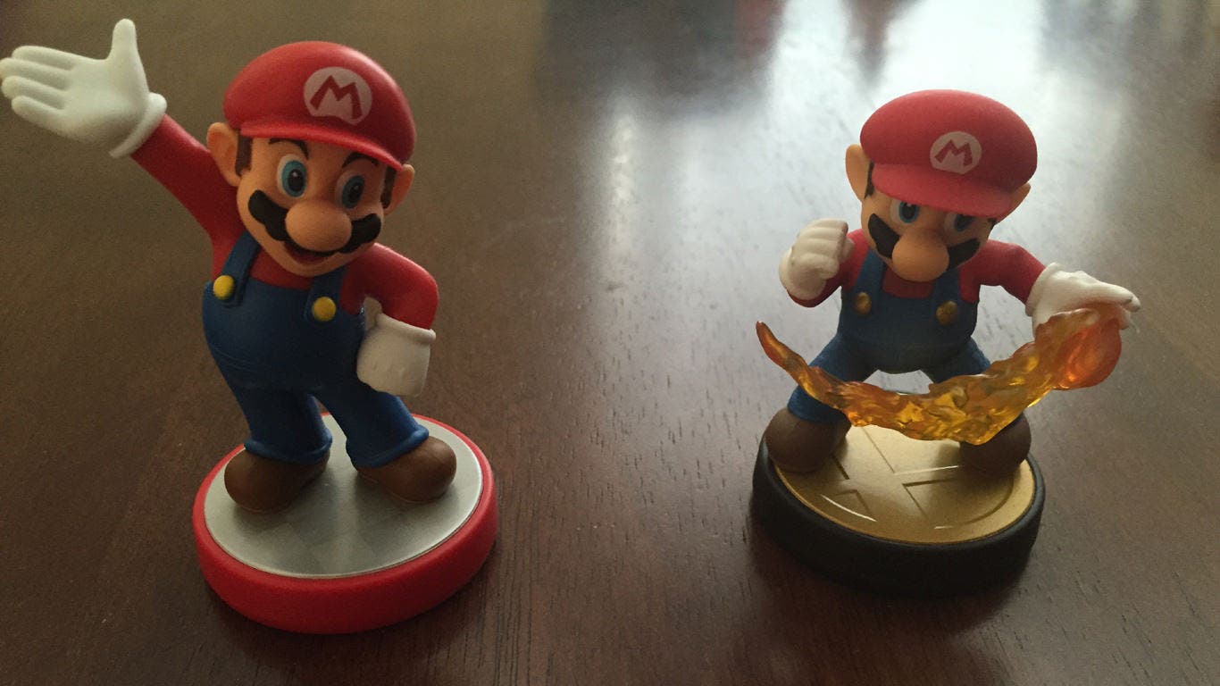Comparación de las figuras amiibo de la serie ‘Super Mario’ con sus respectivas de ‘Super Smash Bros.’