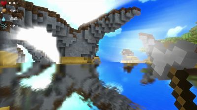 Capturas del Modo Supervivencia de ‘Cube Life: Island Survival’ para Wii U