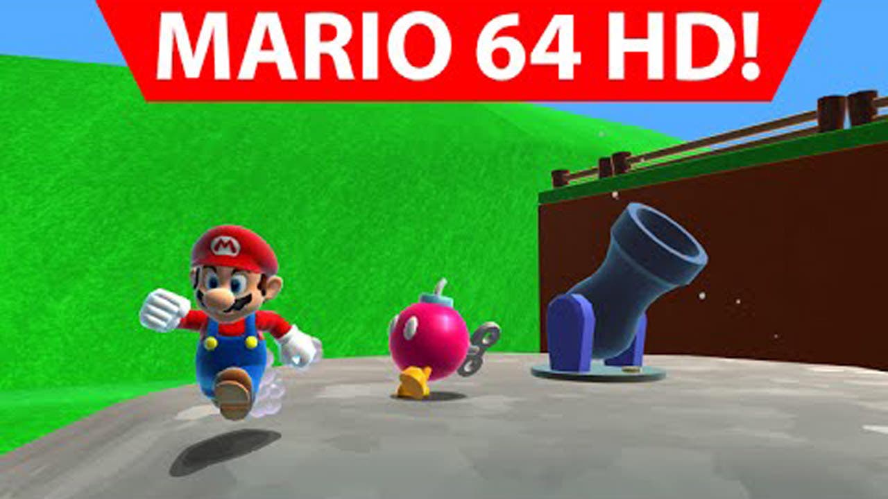 Nintendo comienza a tomar medidas contra el remake HD de ‘Super Mario 64’