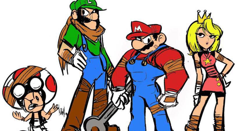 ¿Qué pasaría si Mario perteneciese a SEGA?