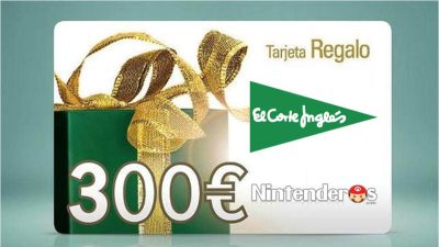 Ganador de la tarjeta regalo de 300 euros de El Corte Inglés
