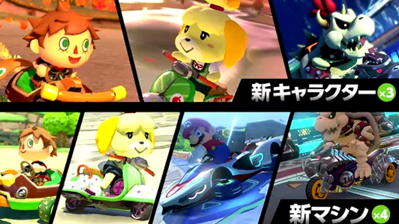 Comparación en vídeo de los 4 nuevos circuitos retro del 2º DLC de ‘Mario Kart 8’