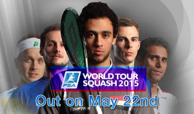 ‘PSA World Tour Squash 2015’ llega a Wii el 22 de mayo