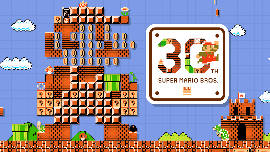 Nintendo abre una página dedicada al 30 aniversario de ‘Super Mario Bros.’