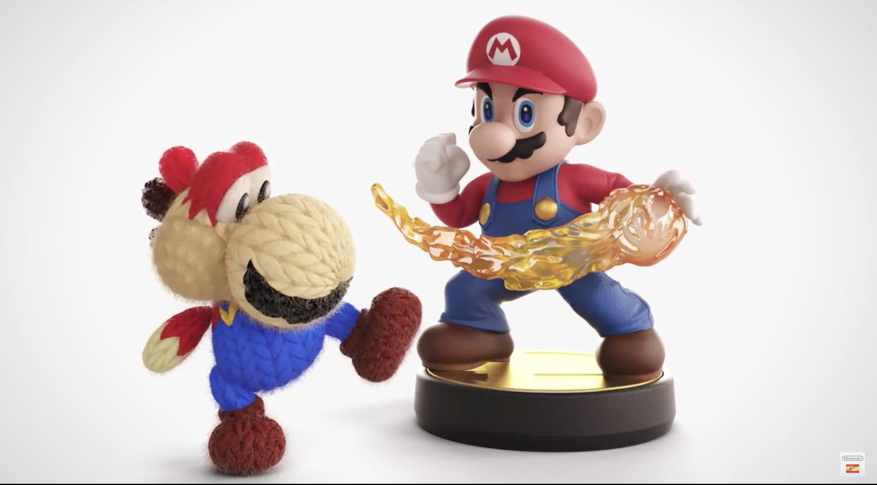Yoshi se vestirá de Mario, Link o DK en ‘Yoshi’s Woolly World’