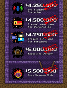 Bloodstained objetivos finales
