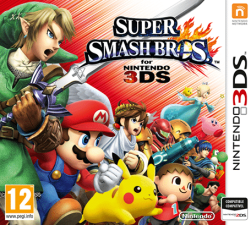 super smash bros for nintendo 3ds cover