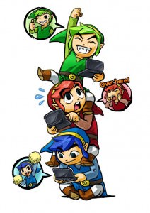 Triforce heroes artwork
