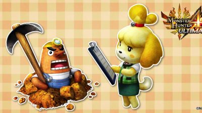 ‘Animal Crossing’ y ‘Devil May Cry’ llegan a ‘Monster Hunter 4’ en junio